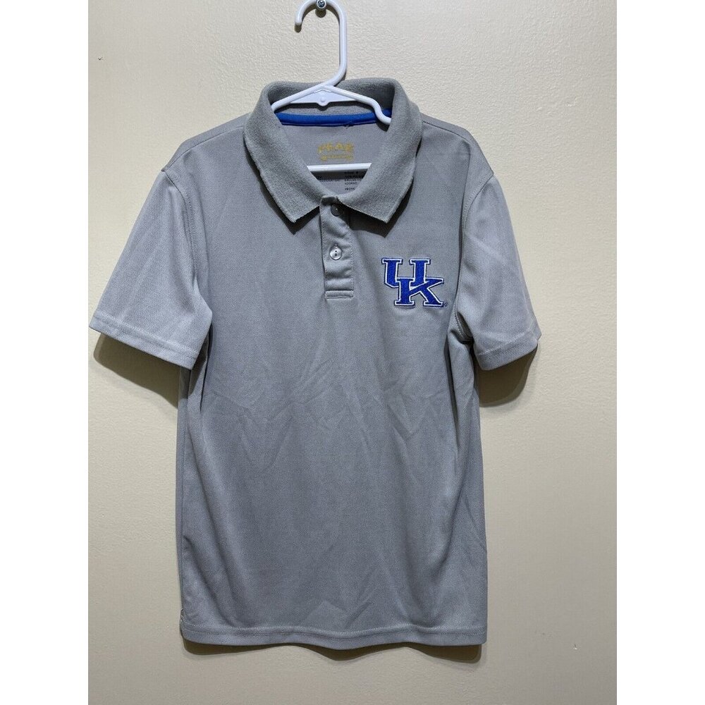 Kentucky Wildcats • NCAA | Short Sleeve Polo T | Peak Season | Youth M (8/10)